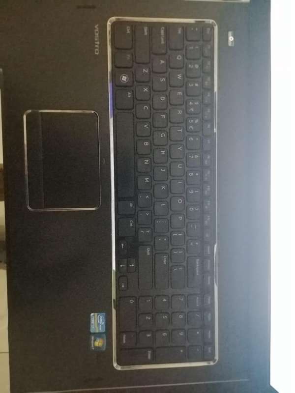 Dell Vostro Laptop with Core i7 2nd Gen, 6GB RAM and 700GB Hard drive