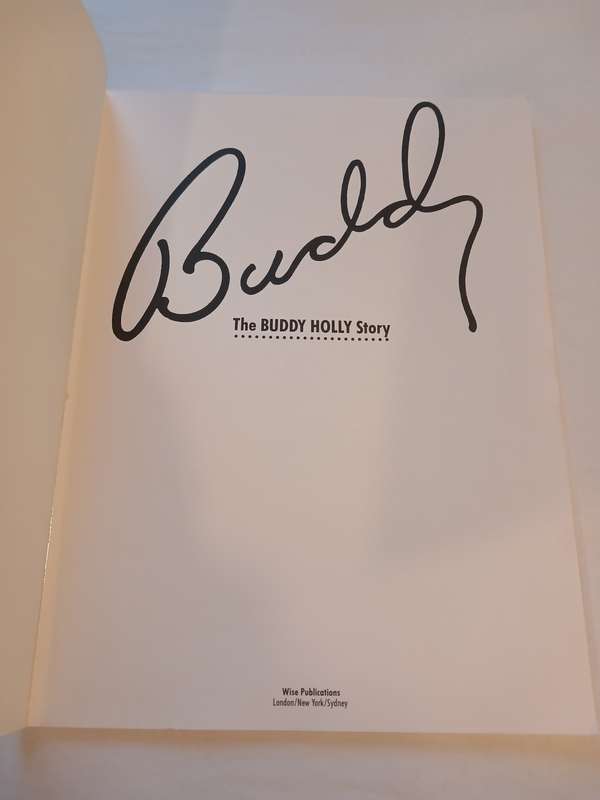 Buddy, The Buddy Holly Story, Sheet Music