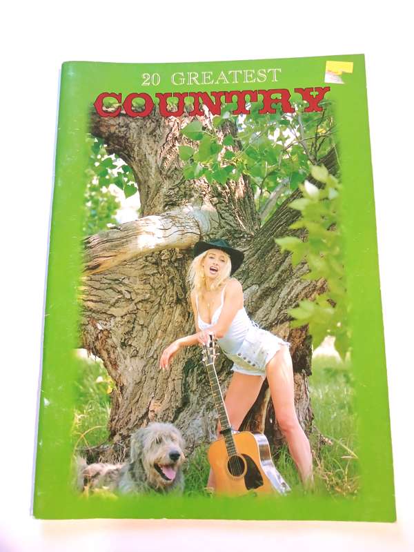 20 Greatest Country, Chord Transcription Chart/Chord Handy Guide