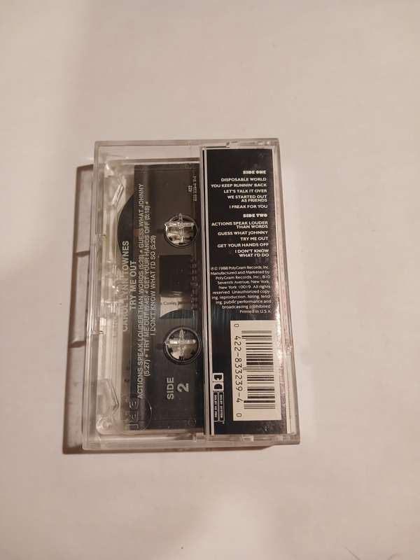 Carol Lynn Townes, Try Me Out Cassette, US