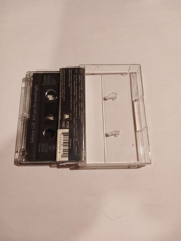 Johnny Gill, Let's Get The Mood Right Cassette, Europe
