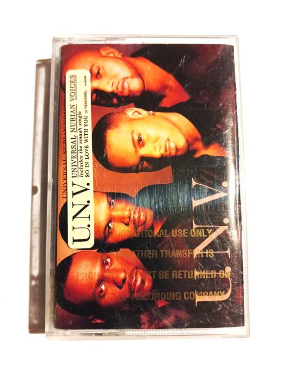 U.N.V. Universal Nubian Voices Cassette, US