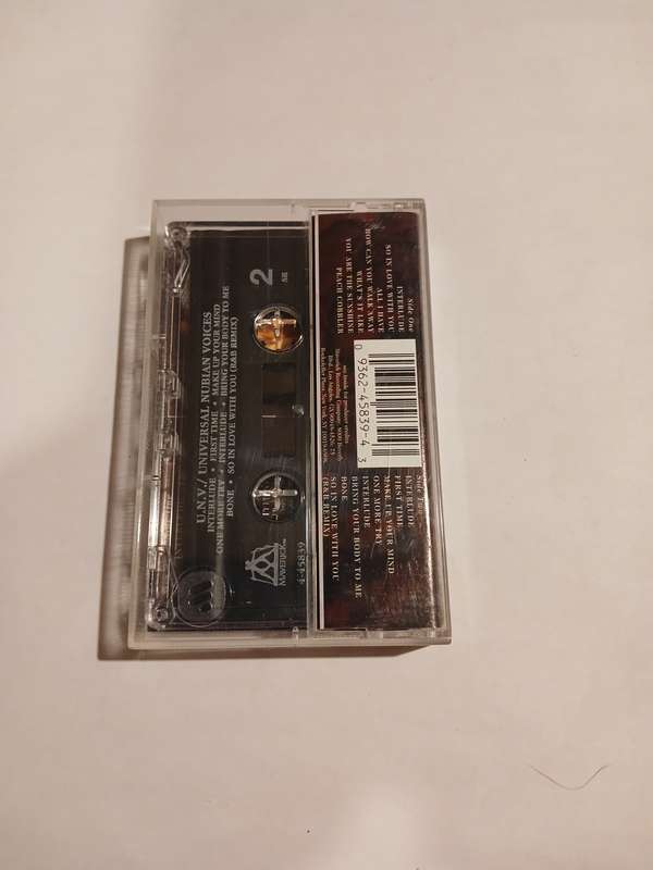 U.N.V. Universal Nubian Voices Cassette, US