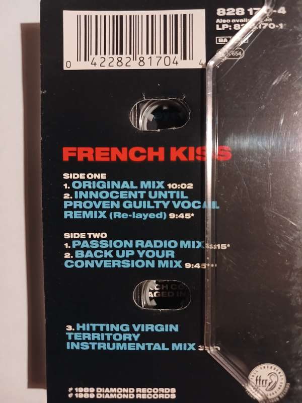 Lil Louis, French Kisses, The Complete Remix Collection Cassette, UK
