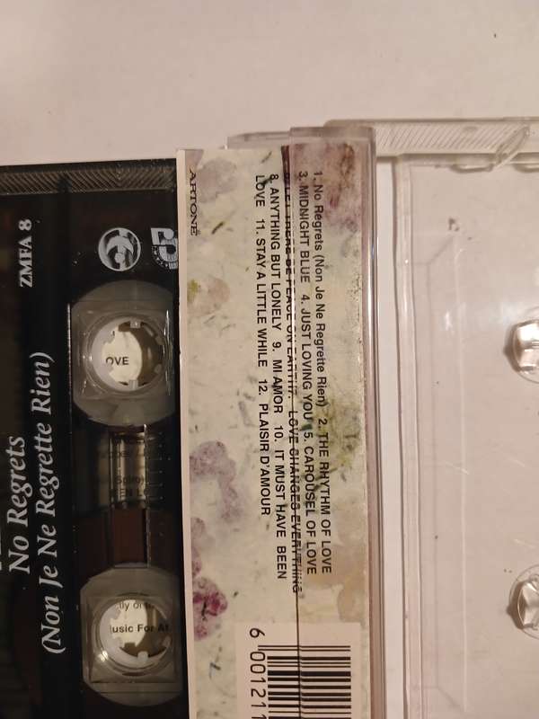 Arina, No Regrets Cassette