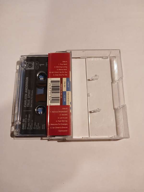 Carleen Anderson, True Spirit Cassette, UK