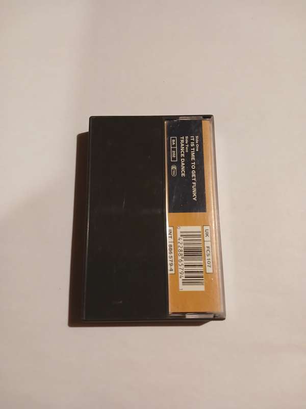 D-Mob featuring LRS, It is Time to get Funky Cassette single, UK