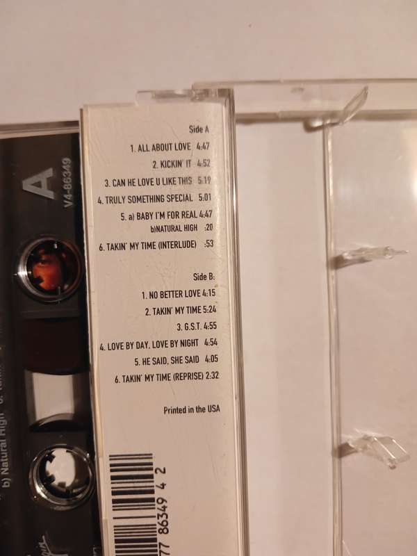 After 7, Takin' My Time Cassette, US