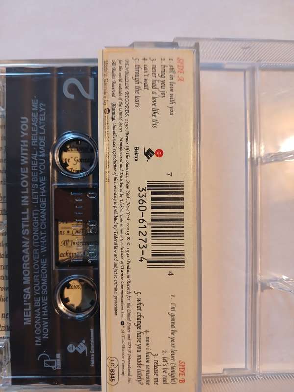 Meli'sa Morgan, Still in Love with You Cassette, Germany
