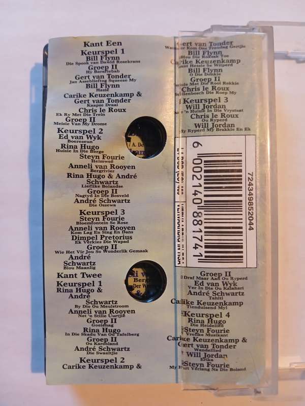 Gister se Treffers, Vandag se Stemme, Various Cassette