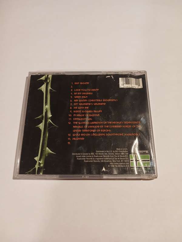 Type O Negative, October Rust CD, Europe