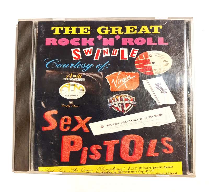 Sex Pistols, The Great Rock 'n' Roll Swindle CD, US