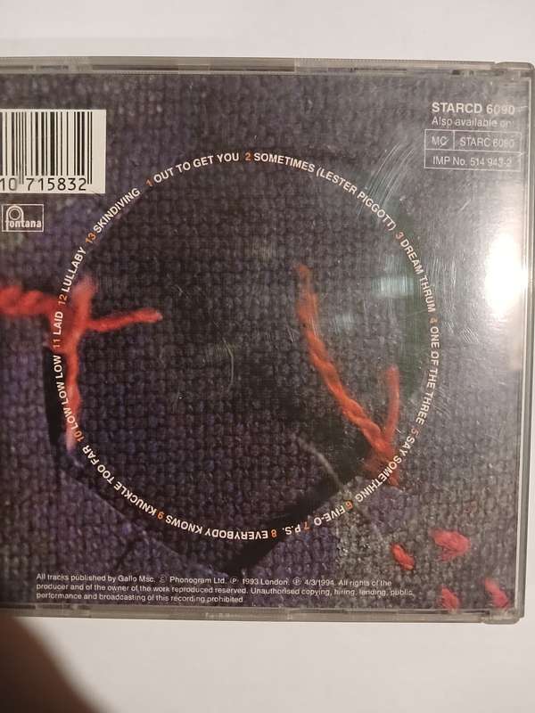 James Laid, James Laid CD