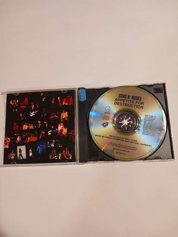 Guns 'n' Roses, Appetite for Destruction CD