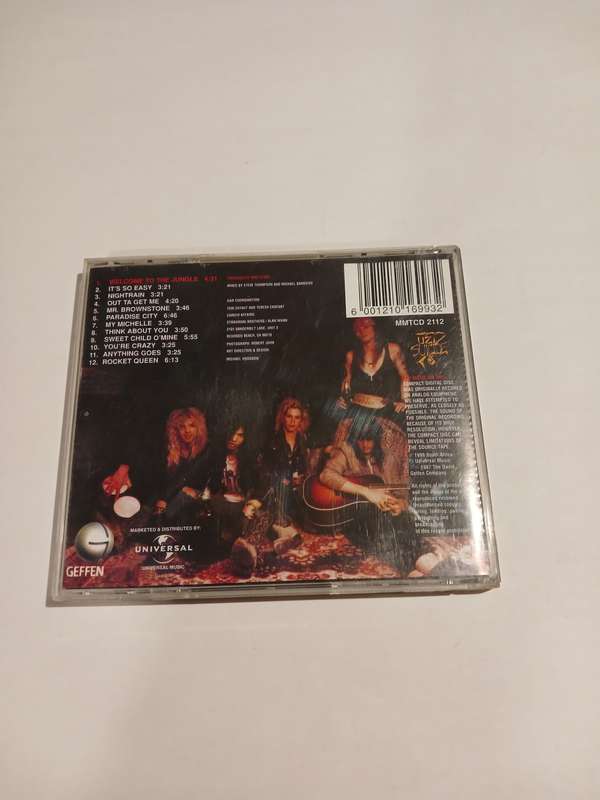 Guns 'n' Roses, Appetite for Destruction CD