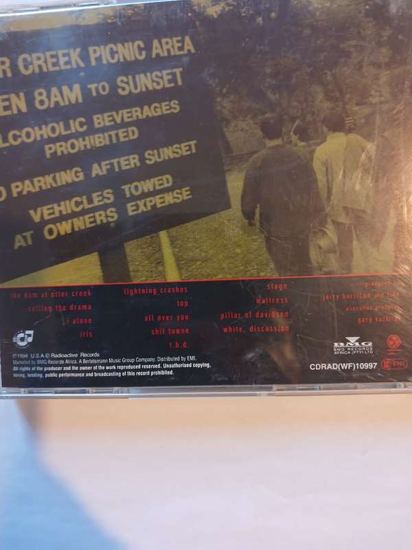 Live, Throwing Copper CD
