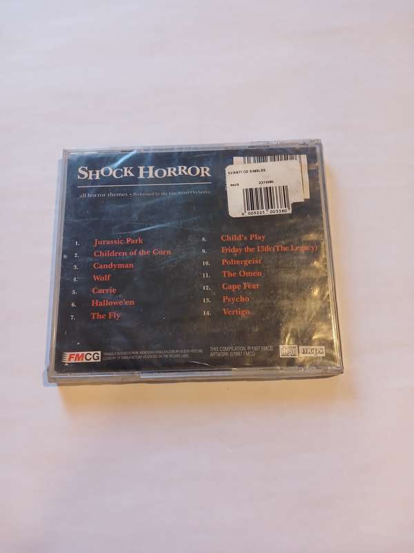 Shock Horror, All Horror Themes Performed by Elm Street Orchestra CD