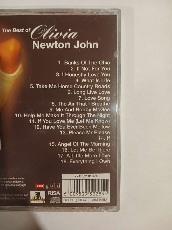 Olivia Newton John, The Best of Olivia CD