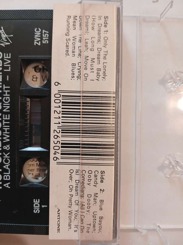 Roy Orbison, A Black & White Night Cassette