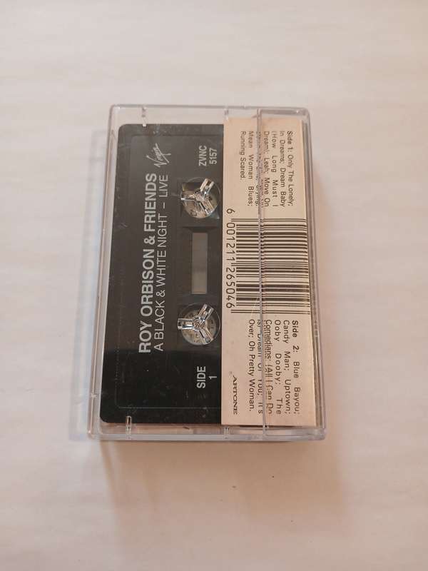 Roy Orbison, A Black & White Night Cassette