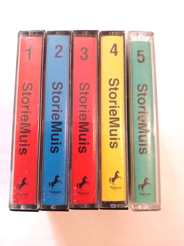 Storiemuis, 1 to 5, 5 x Cassette