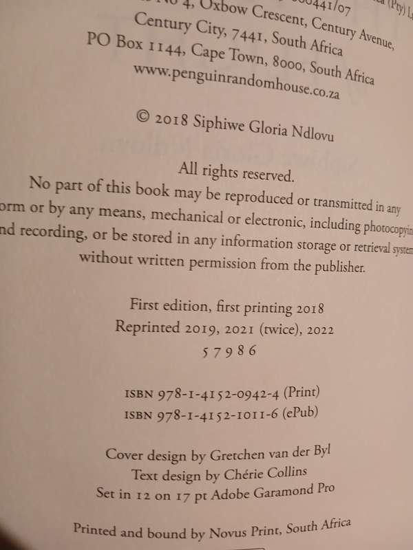 The Theory of Flight by Siphiwe Gloria Ndlovu