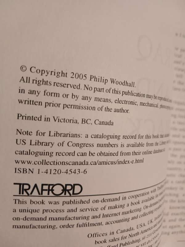 Iraq and Back by Philip Woodhall, signed