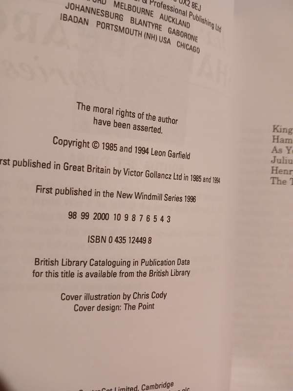 Six More Shakespeare Stories by Leon Garfield