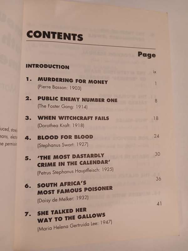Famous South African Crimes by Rob Marsh