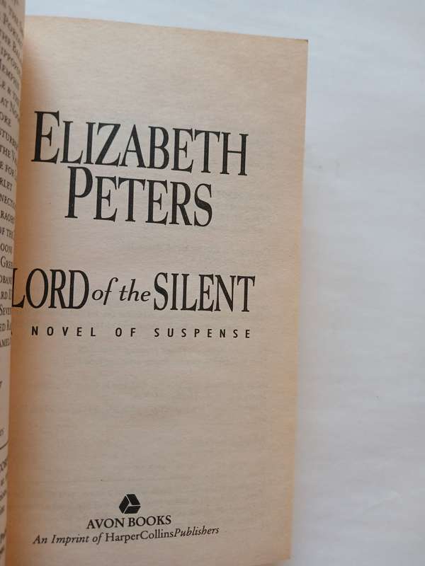 Elizabeth Peters, Lord of the Silent