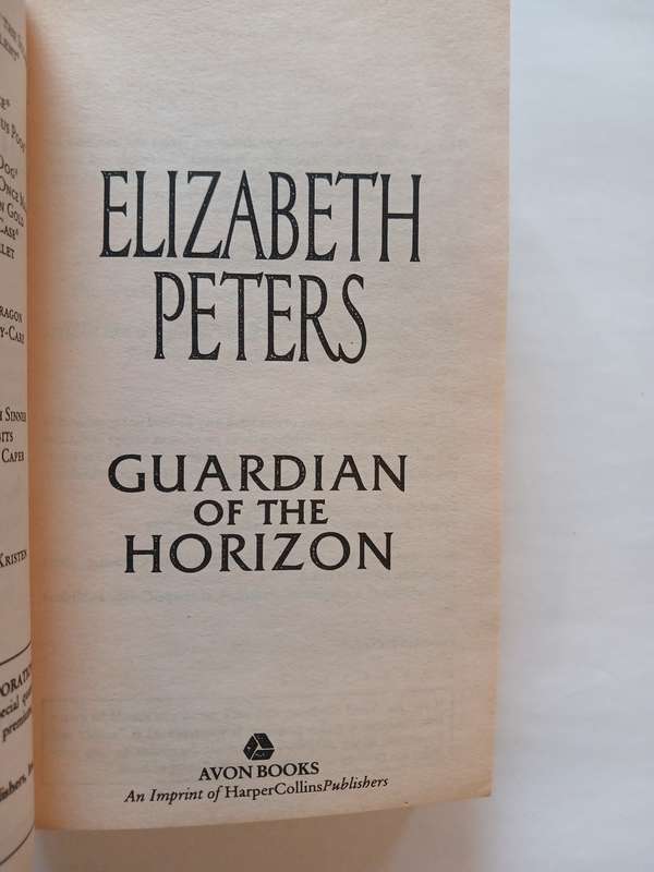 Elizabeth Peters, Guardian of the Horizon