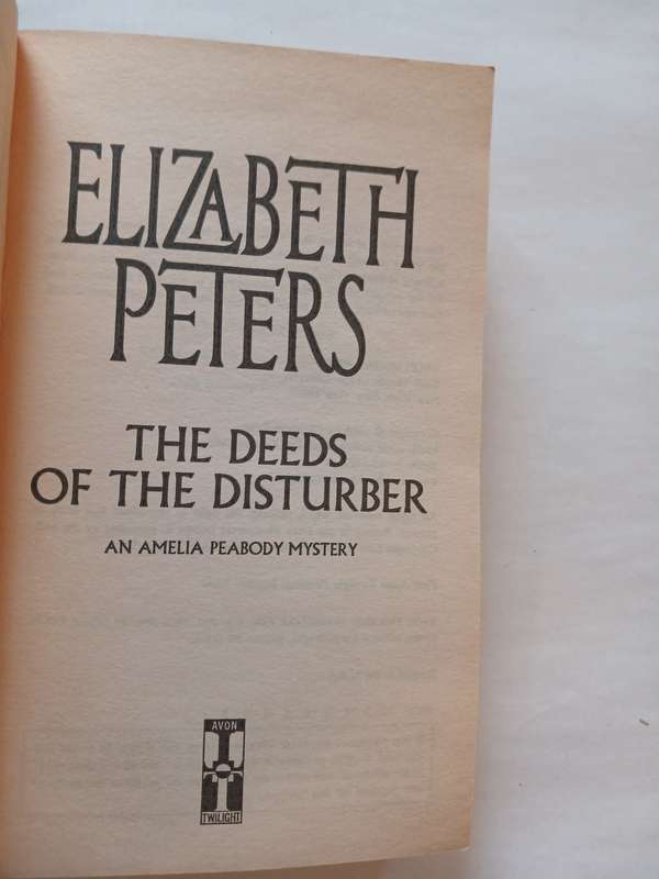 Elizabeth Peters, The Deeds of the Disturber