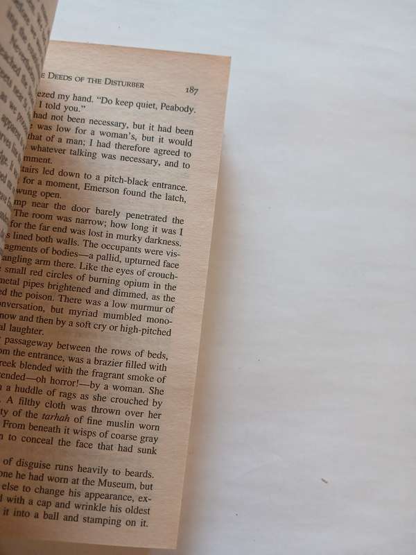 Elizabeth Peters, The Deeds of the Disturber