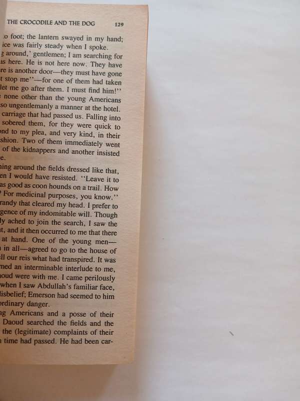 Elizabeth Peters, The Snake, The Crocodile & The Dog