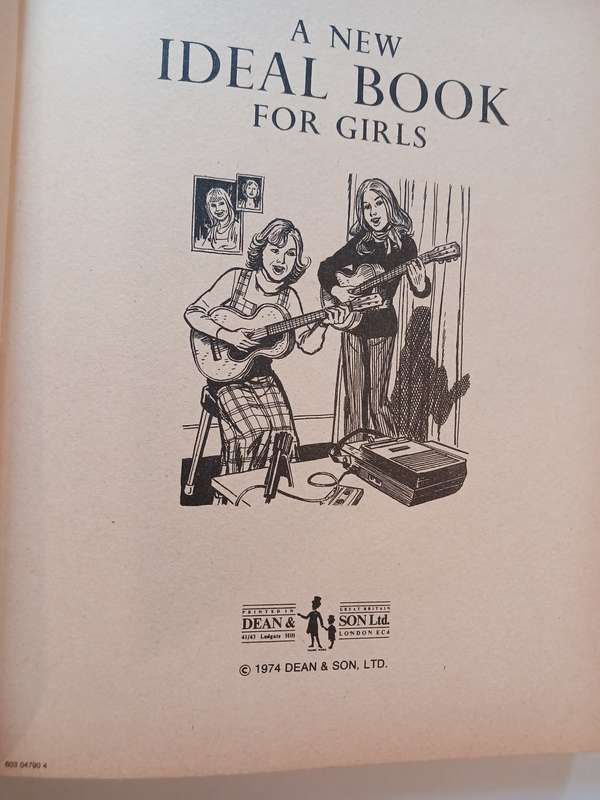 A New Ideal Book for Girls, 1974 Dean & Son