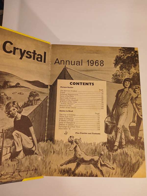 Girls' Crystal Annual 1968, Fleetway Publications