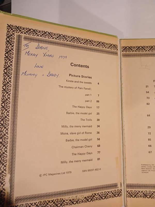 School Friend Annual 1980, IPC Magazine