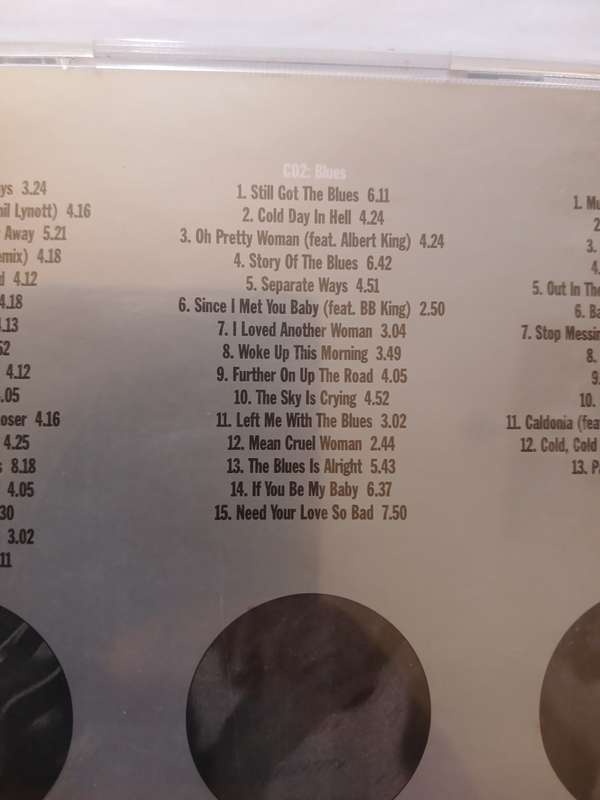 Gary Moore, The Platinum Collection, 3 x CD set