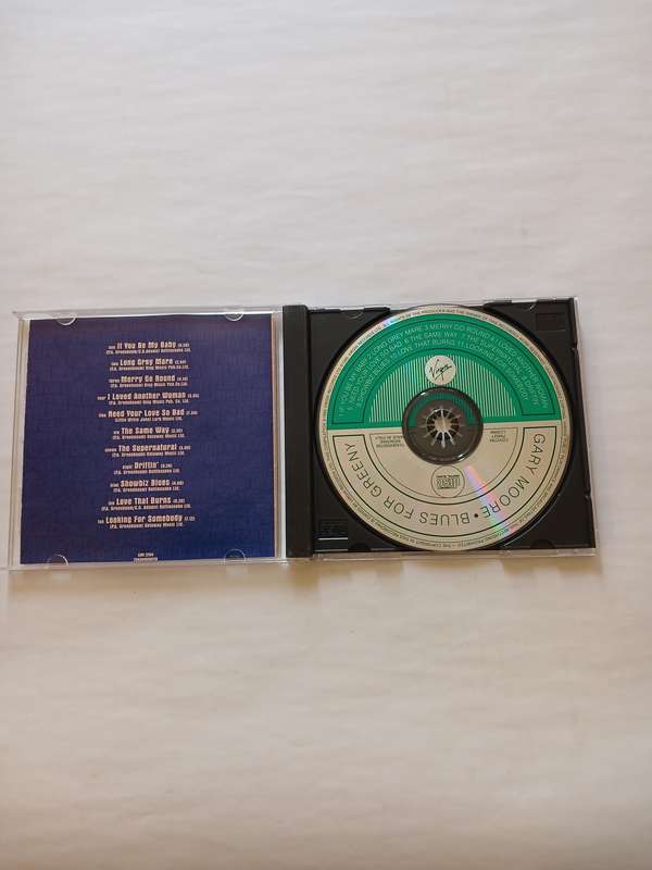 Gary Moore, Blues for Greeny CD, Europe