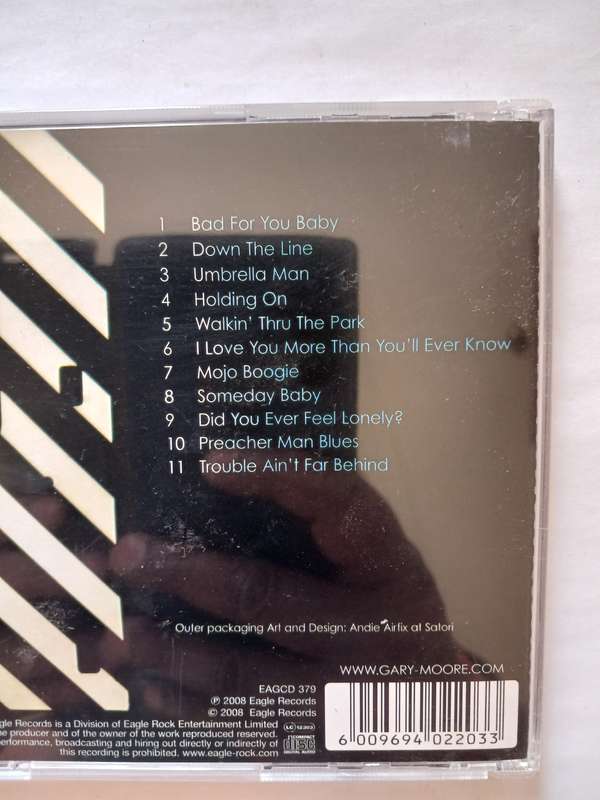 Gary Moore, Bad for you Baby CD