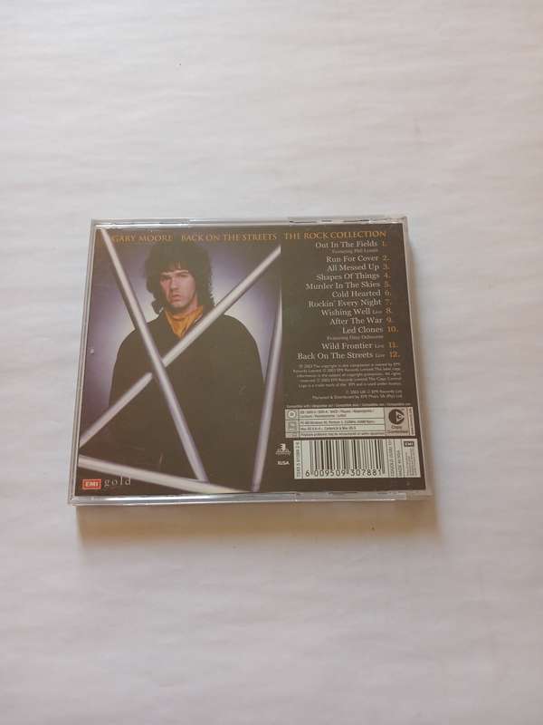 Gary Moore, Back on the Streets, The Rock Collection CD