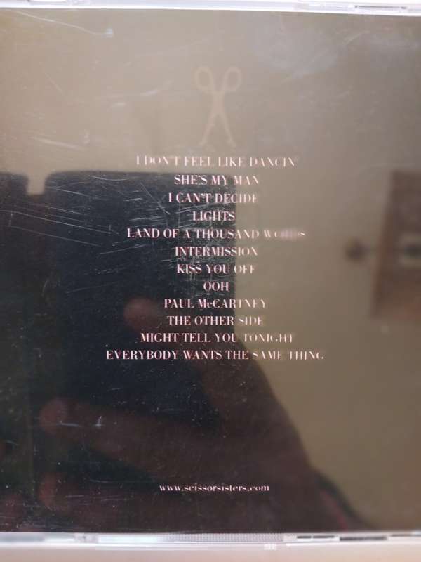 Scissor Sisters, Ta-Dah CD