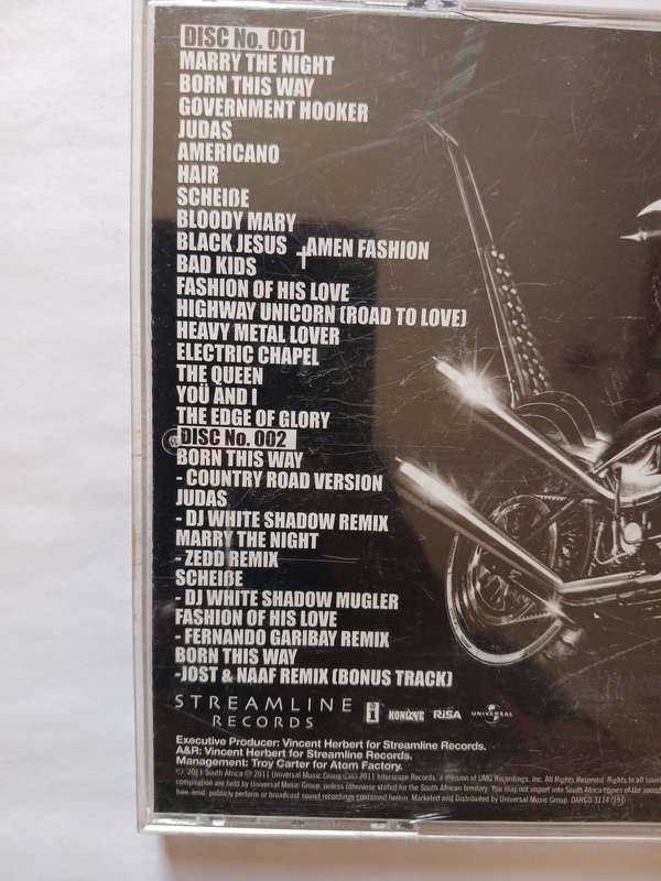 Lady Gaga, Born This Way CD