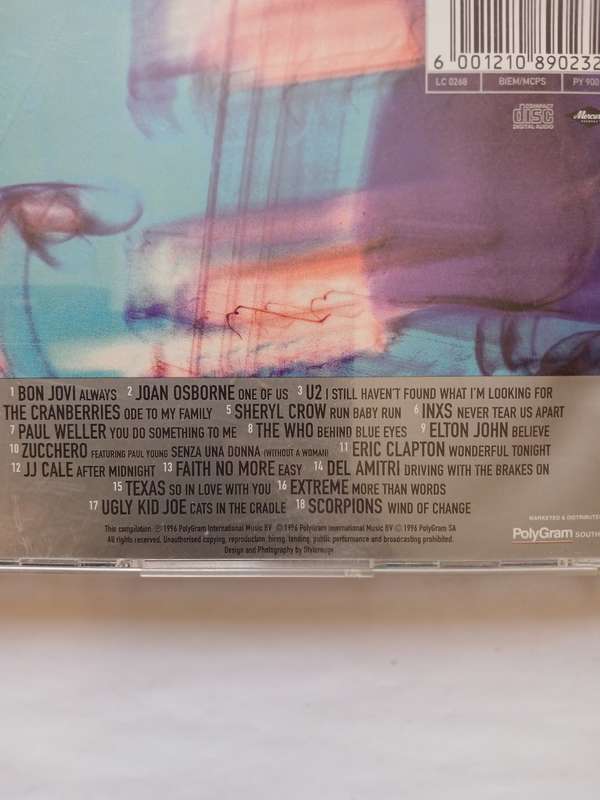 Pure Rock Ballads, Various CD