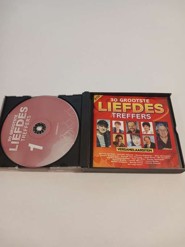 30 Grootste Liefdes Treffers, Various, 2 x CD