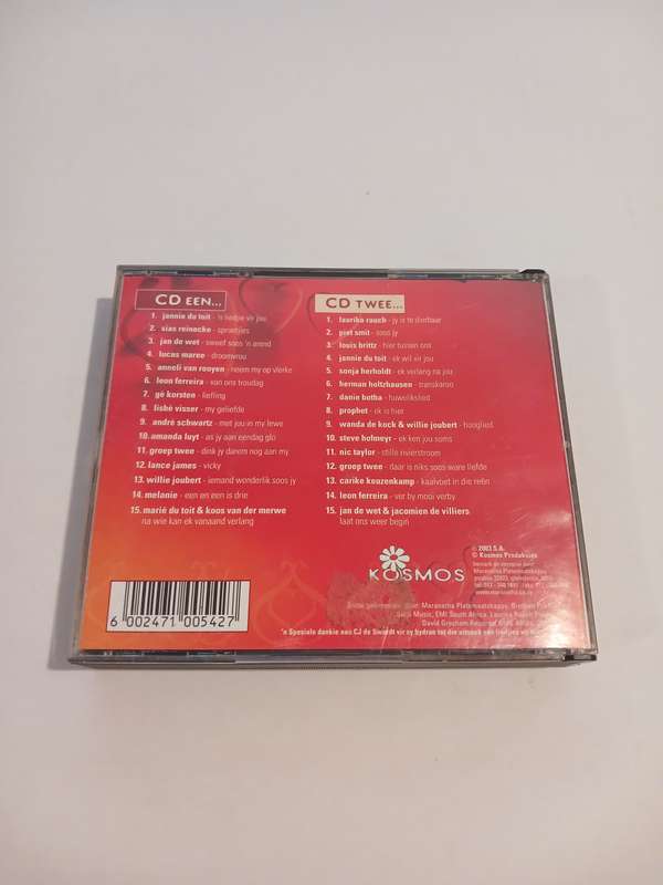 30 Grootste Liefdes Treffers, Various, 2 x CD