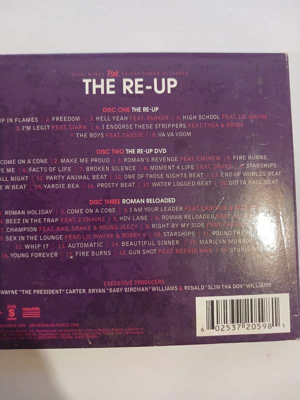 Nicki Minaj, The Re-Up, 3 x CD