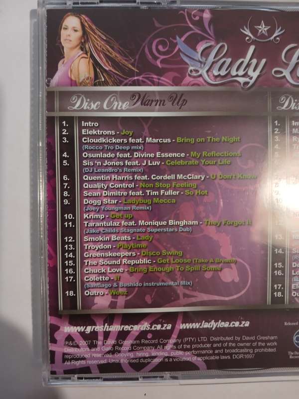 Lady Lea, Catch me if you Can, 3rd Time Lucky, 2 x CD