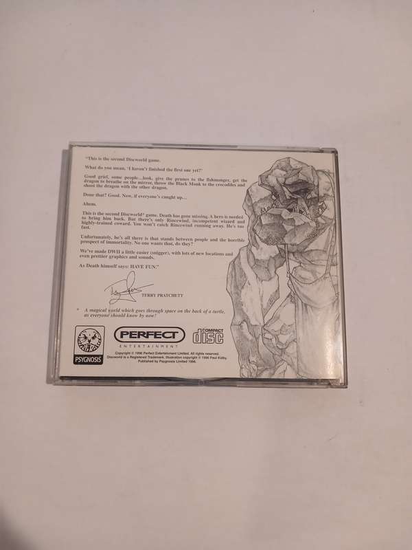 Discworld II, Missing Presumed...? PC CDrom, 2 x CD