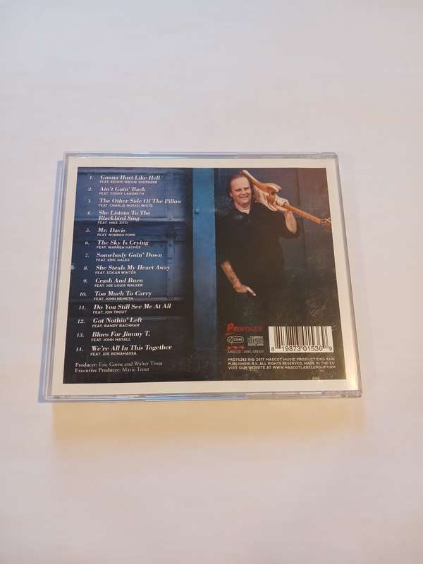 Walter Trout, We're all in this Together CD, Europe